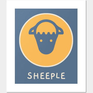 Sheeple Posters and Art